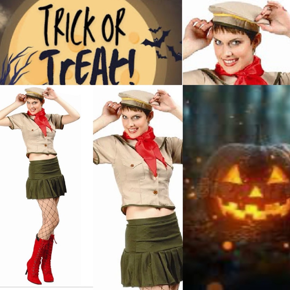 Girl Scout Halloween Costume new🎃👻💀
